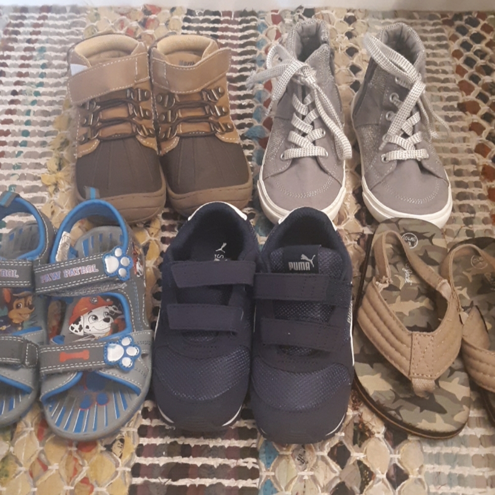 Toddler Boys Shoe Bundle, size 10